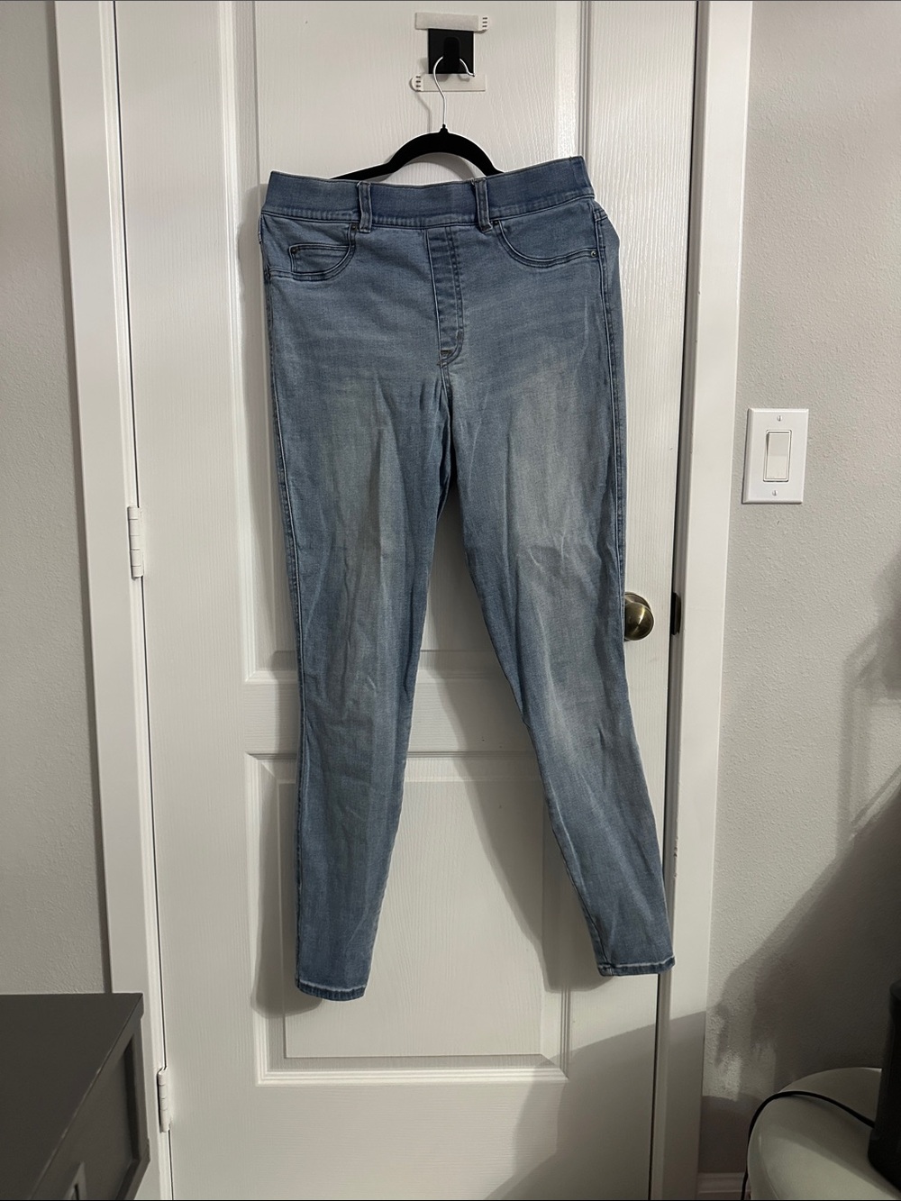 SPANX Light Blue Skinny Jeans